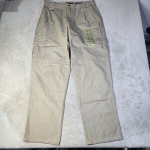 5.11 Tactical Series Cotton Canvas Mens  Cargo Pants 38x34 36x34 Biege Tan